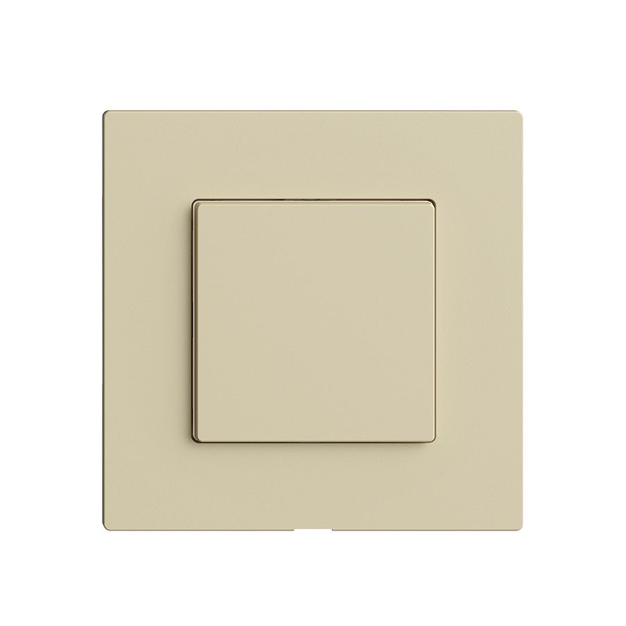 Druckschalter 1K/1T Edue Wiser vanille