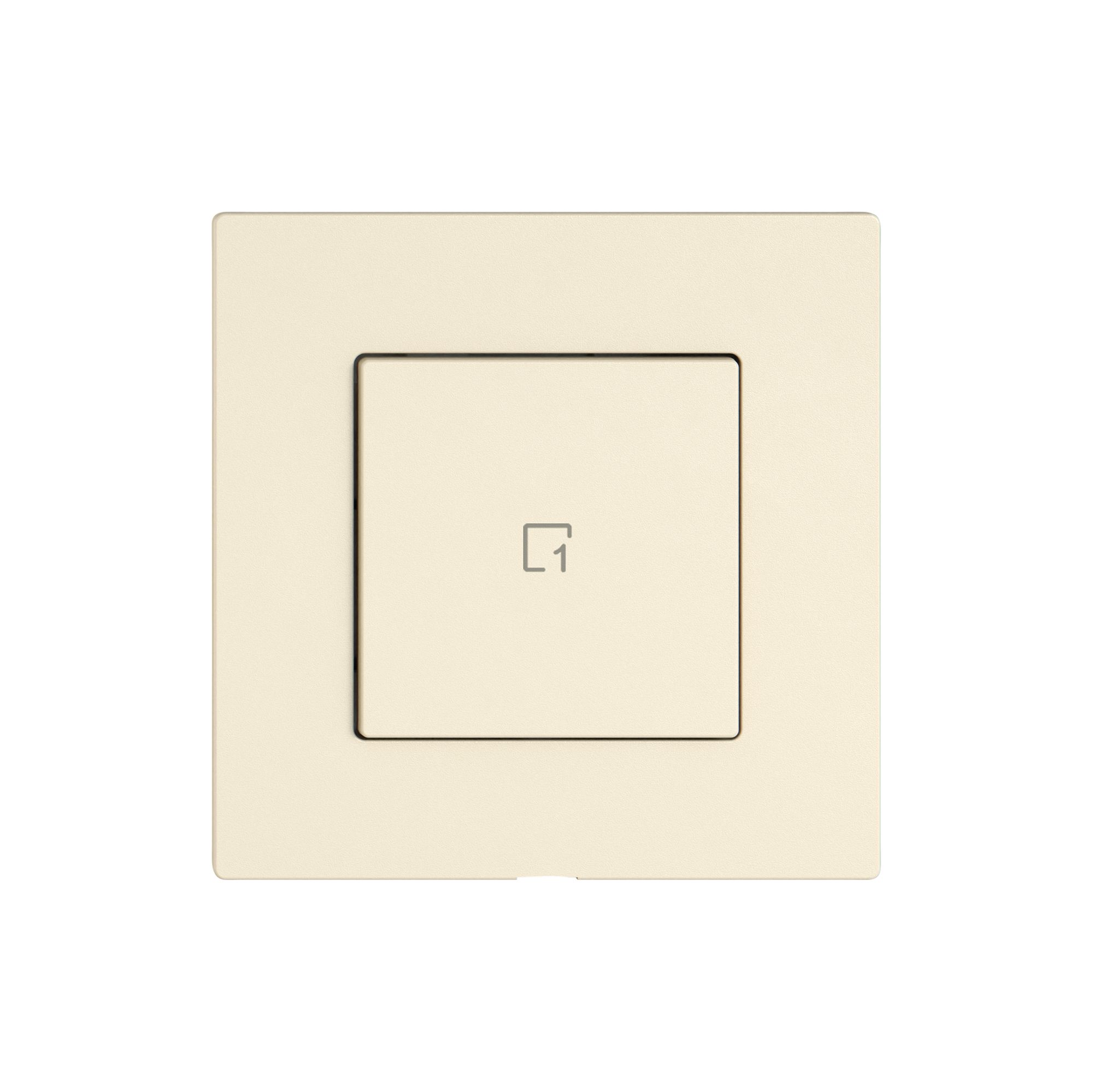 Comando per pulsante scene EDIZIO.liv Wiser SNAPFIX® 1 scena 1T cr