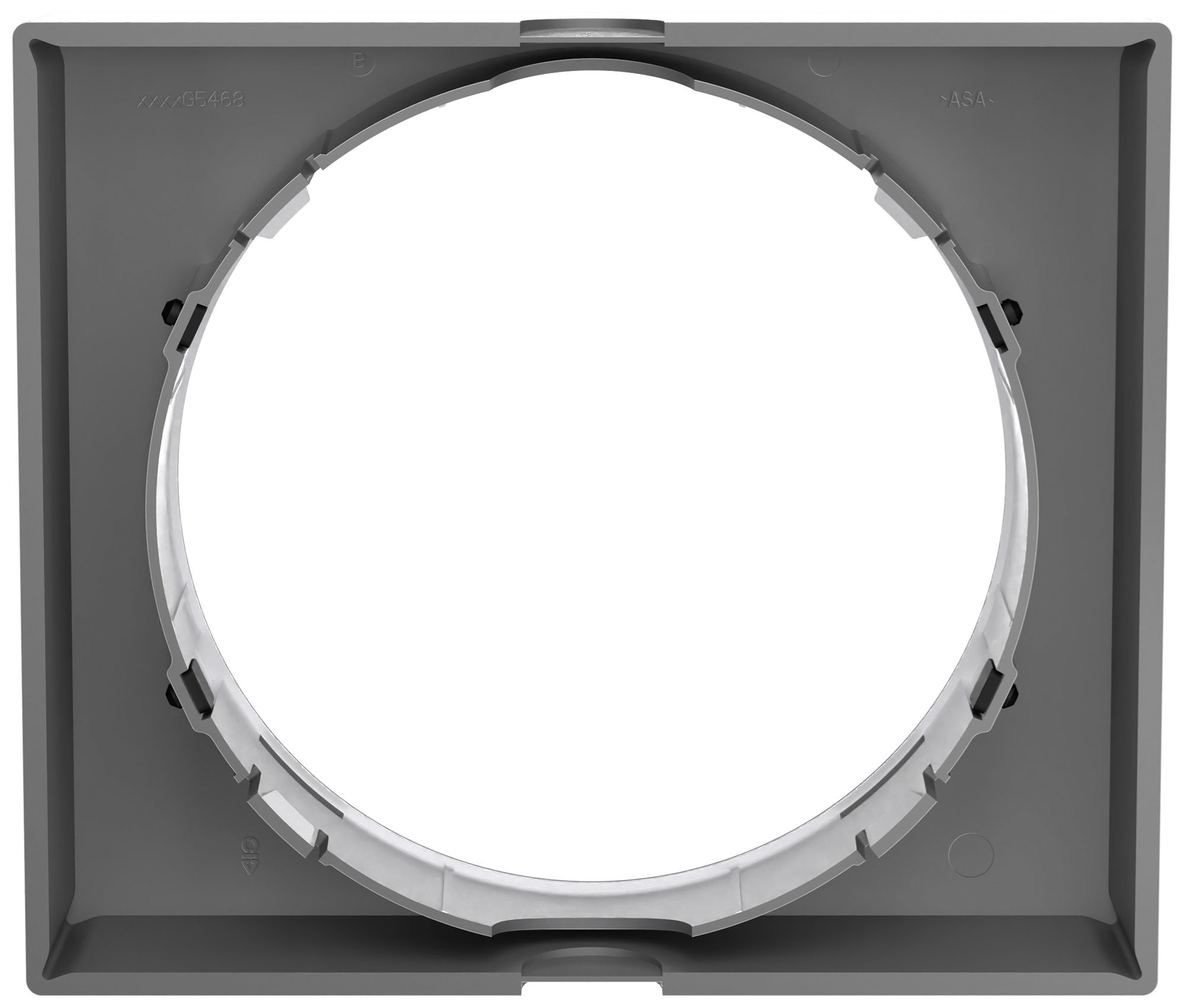 Dekorrahmen ABB Busch-Wächter PRO Aluminium