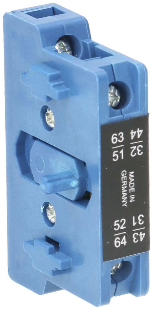 Contatto ausiliare K&N, 1Ch/1R 10A, per forma VE e scatola per KG20…KG32