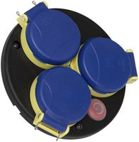 EB-Steckdose Typ 3×13 Brennenstuhl für Kabelrolle IP55