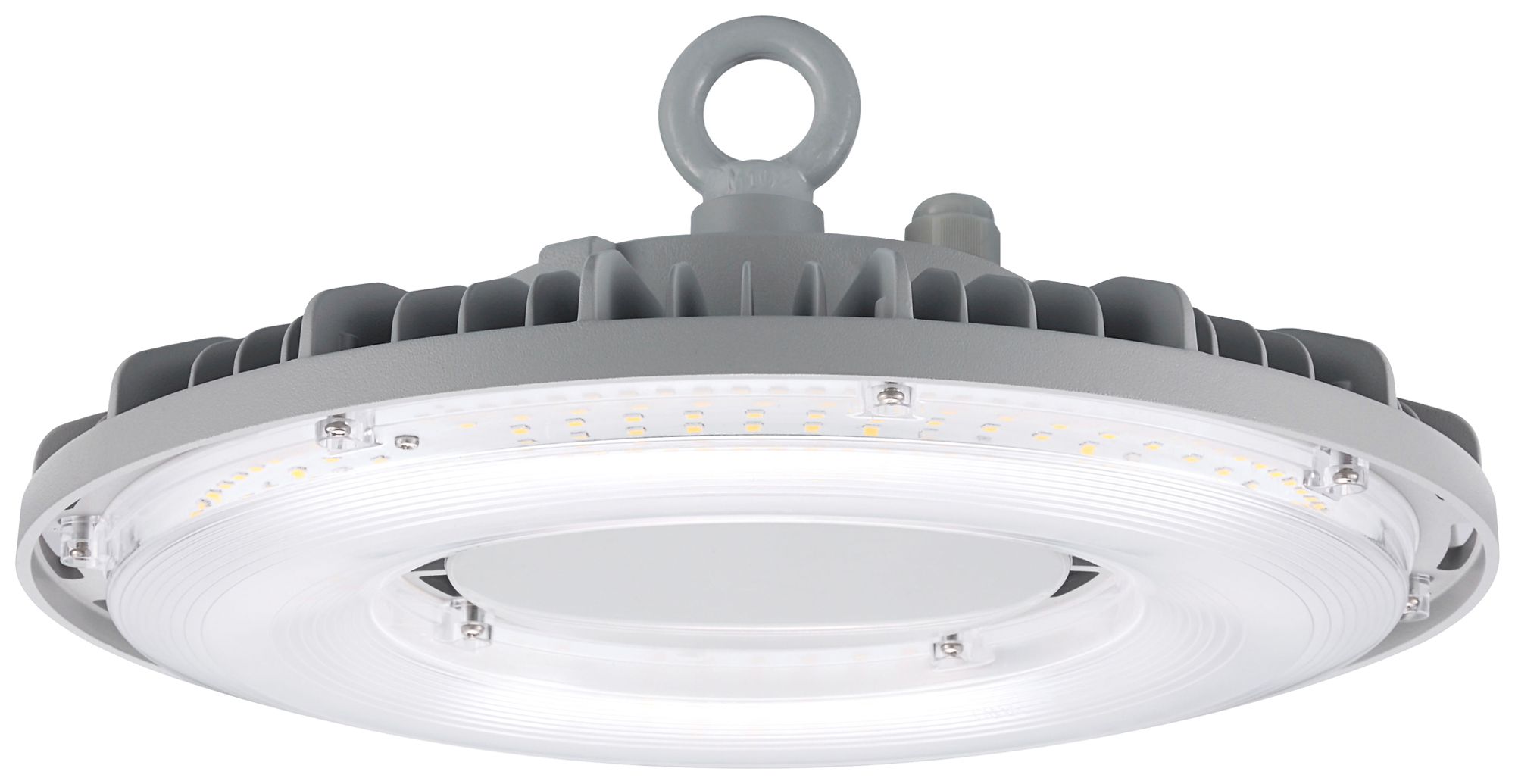 LED-Hallenstrahler Sylvania Highbay 180W 20700lm 6500K IP65 VWB Ø310mm grau