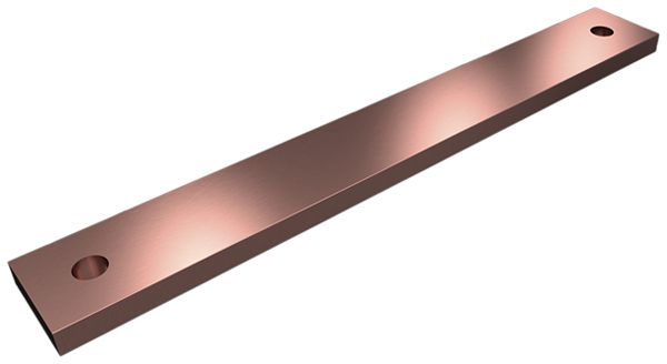 Conduttore piatto Rittal SV 9686.544 rame E-Cu 300×40×10mm 2pz