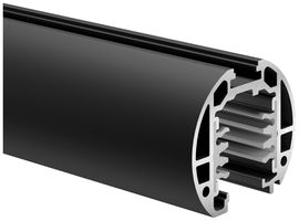 AP-Stromschiene Sylvania Lytespan ROUND 220…240V 3-Phasen DALI Al 2m schwarz