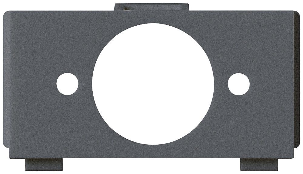 Modulo multimedia kallysto M3 vuoto per 1 XLR serie P Ø19mm antracite