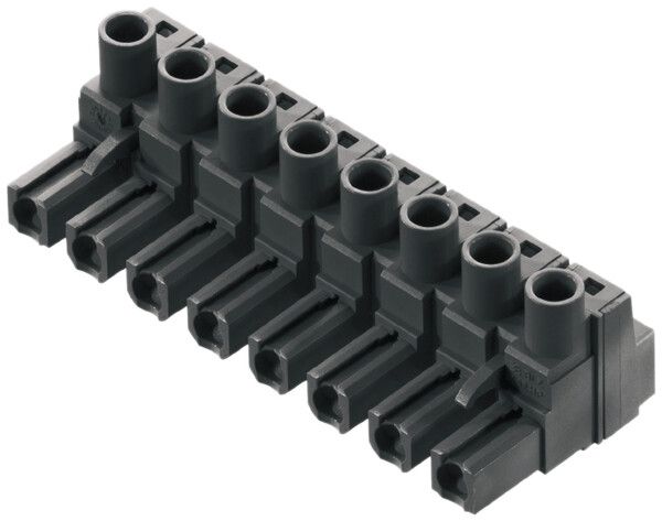 Buchsenstecker Weidmüller BLZ HP 7.62mm 8L verzinnt schwarz