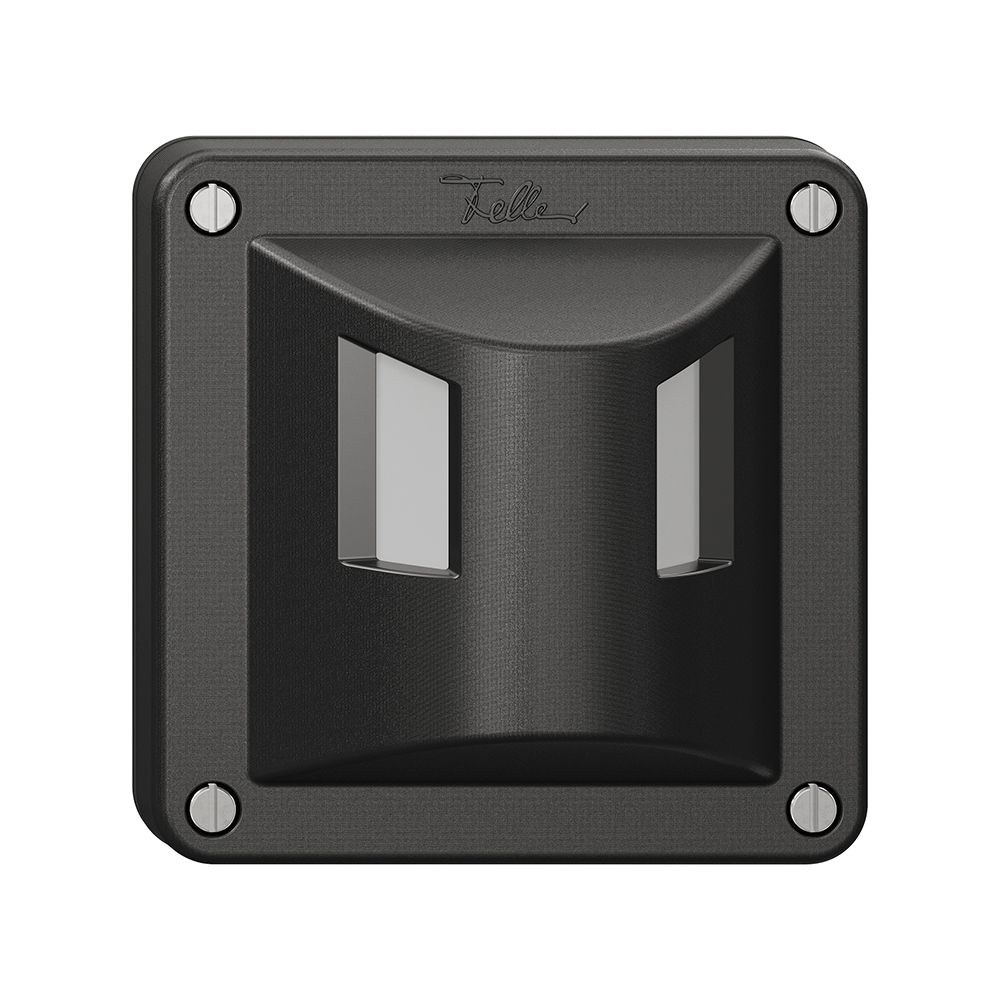 Deckel NEVO f.Bewegungsmelder 180° NUP.Q, NAP.Q, m.schwarzer Dichtung, schwarz