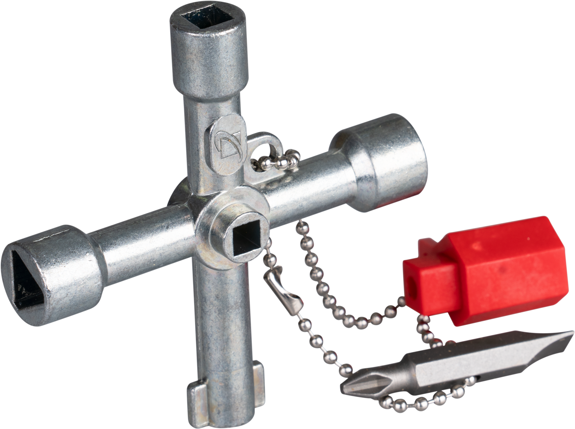 Clé p.armoire électrique métal.a.embouts 7000-DSP-100