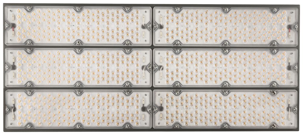 Projecteur de salle LED Sylvania KubiXx WIDE 188W 32200lm 840 IP65 DALI 650×280