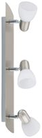 Deckenleuchte Eglo ENEA E14 3×0…40W IP20 500×70mm Nickel