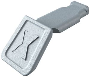 Clips KNIPEX ColorCode 10 pièces gris pour KNIPEXtend et Comfort 21mm