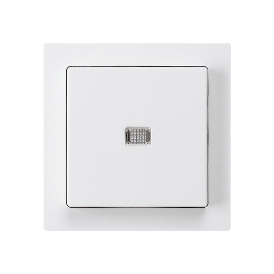 Frontset kallysto weiss mit Linse 60×60mm