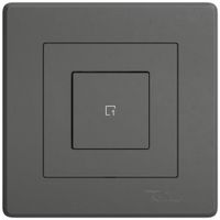 Poussoir scènes ENC EDIZIO.liv Wiser SNAPFIX® 1 scène 1 touche WLAN grf