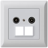 Presa antenna INC R/TV HMS kallysto.line 14dB grigio chiaro