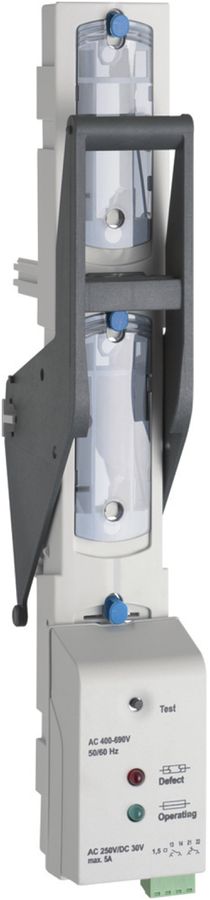 Deckel Hager zu weber.vertigroup DIN00/60&100, 3-polig schaltbar, mit Üb.