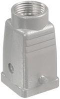 Boîtier pour fiche Weidmüller HDC 04A étrier trans.partie inf.grd.1 1×M20 haut