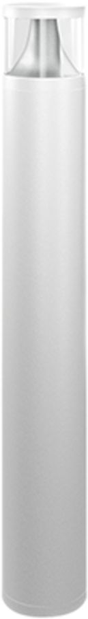 Borne lumineuse LED ESYLUX ALVA BL, 7W 3000K Ø100×700mm IP54 clair, blanc