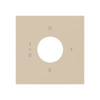 Kit di copertura kallysto per interruttore a chiave S1/1 polo beige