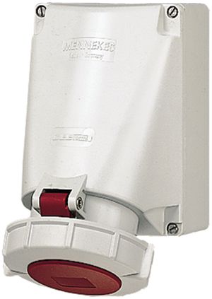 Presa AP CEEform 3LNPE 63A rosso