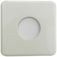 Plaque de recouvrement II 43mm blanc