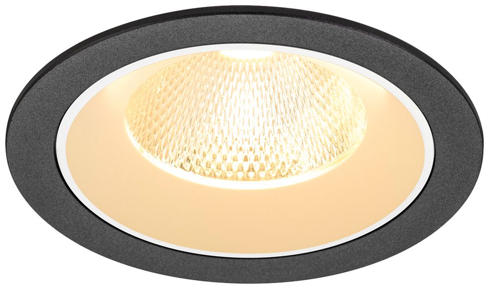 LED-Downlight SLV NUMINOS L 17W 2500lm 3000K NB DALI Ø130×85mm sz/ws