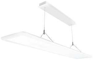 Luminaire suspendu LED SG Sense Air 36W 3500lm 830 DALI dir./indir.1200mm blanc
