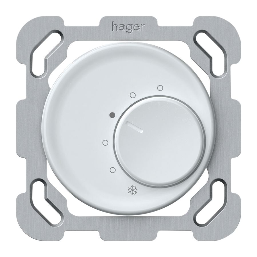 UP-Raumthermostat origin 230VAC 5…30°C 10A weiss