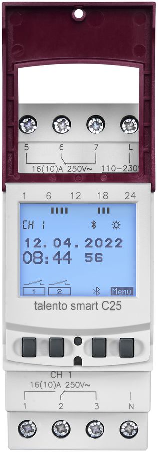 Minuteur digital AMD talento smart C25, 2 canaux 110/230VAC