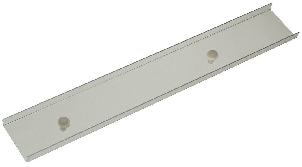 Abdeckung Hager 50mm für Sammelschiene DIN00 100/185mm grau RAL7035
