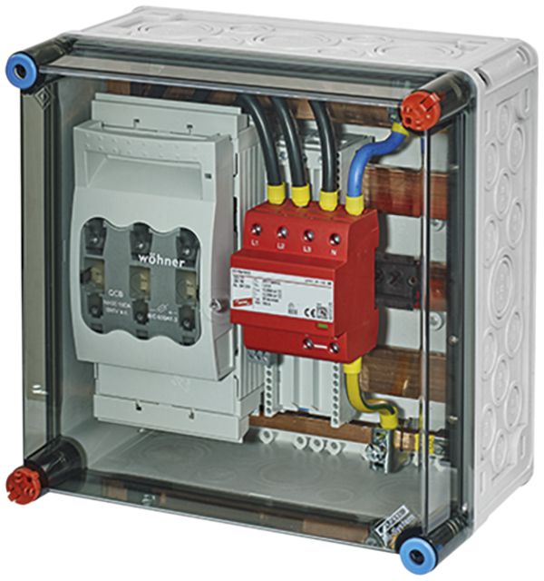 Boîtier de protection de surtension Hensel Mi SP 2282