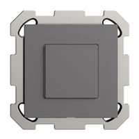 UP-Druckschalter 1K/1T Edue Wiser dunkelgrau