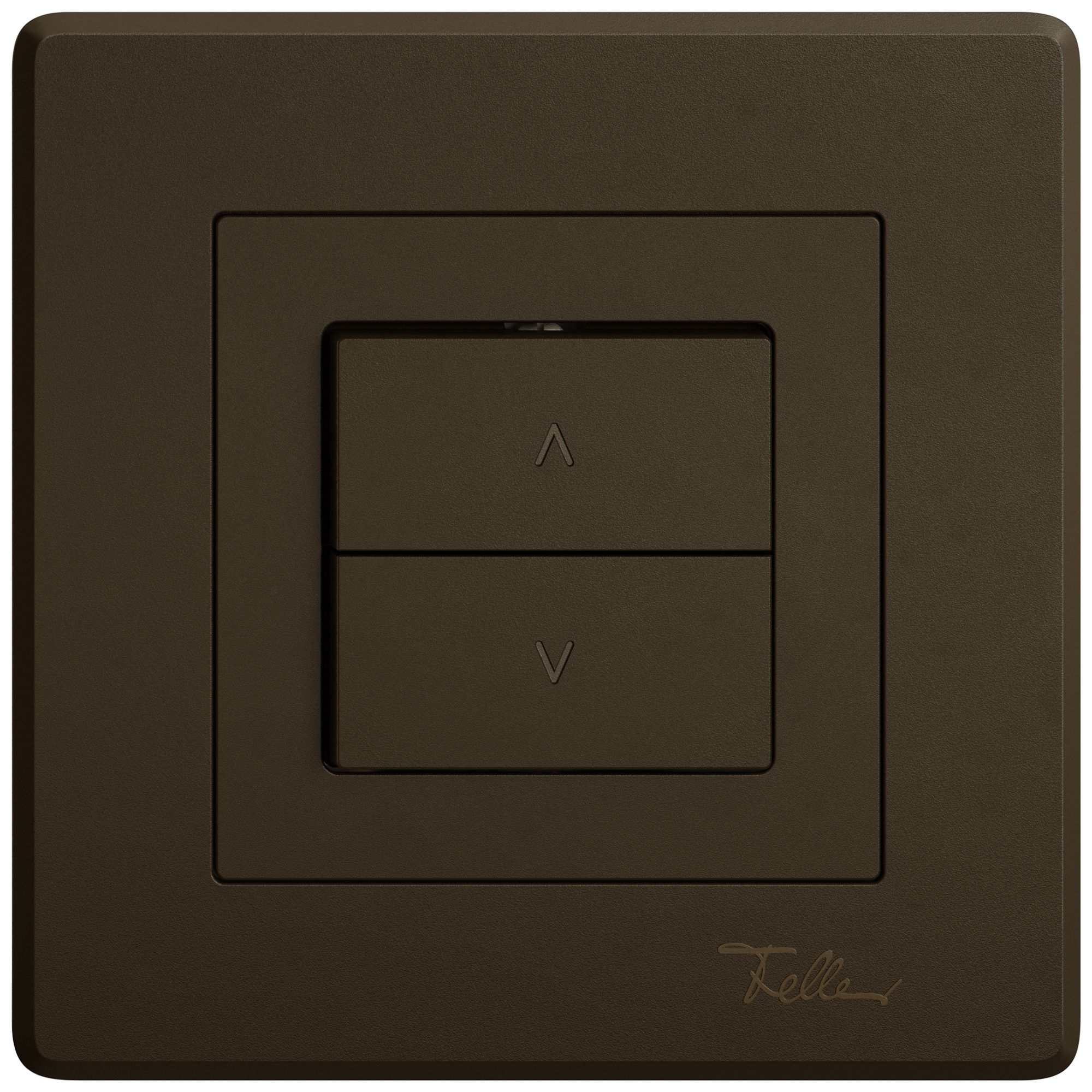 UP-Storentaster EDIZIO.liv SNAPFIX® 10A 250V 2 Tasten 1 Kanal br