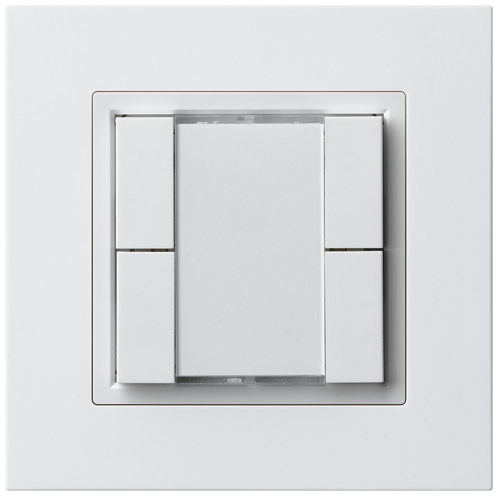 Poussoir multifonction AP kallysto.pro KNX RF 4× blanc