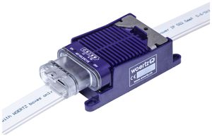 Schnellanschlussdose Woertz für Flachkabel Power 5×2.5mm² IP68 L2 3P C1