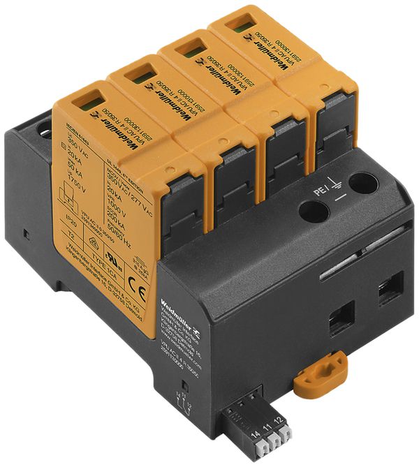 Parasurtension Weidmüller VPU AC II 4 R 350/50