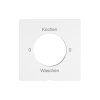 Montageset EDIZIO.liv SNAPFIX® f.Drehsch.m.Schloss 0-Kochen-0-Waschen ws