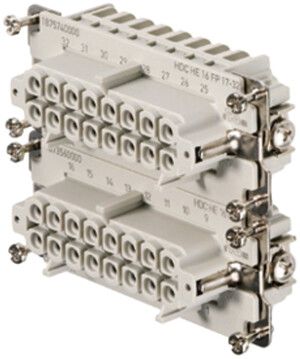 Buchseneinsatz Weidmüller HDC HE 17-32 500V 16A 16L PUSH IN Gr.6