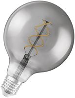 LED-Lampe Vintage 1906 CLASSIC GLOBE125 15 FIL SMOKE 140lm E27 5W 230V 818