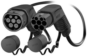 AC-Ladekabel E-Mobility PX Mode3 T2+T2 32A 3L 5m 26.6kW 480V schwarz