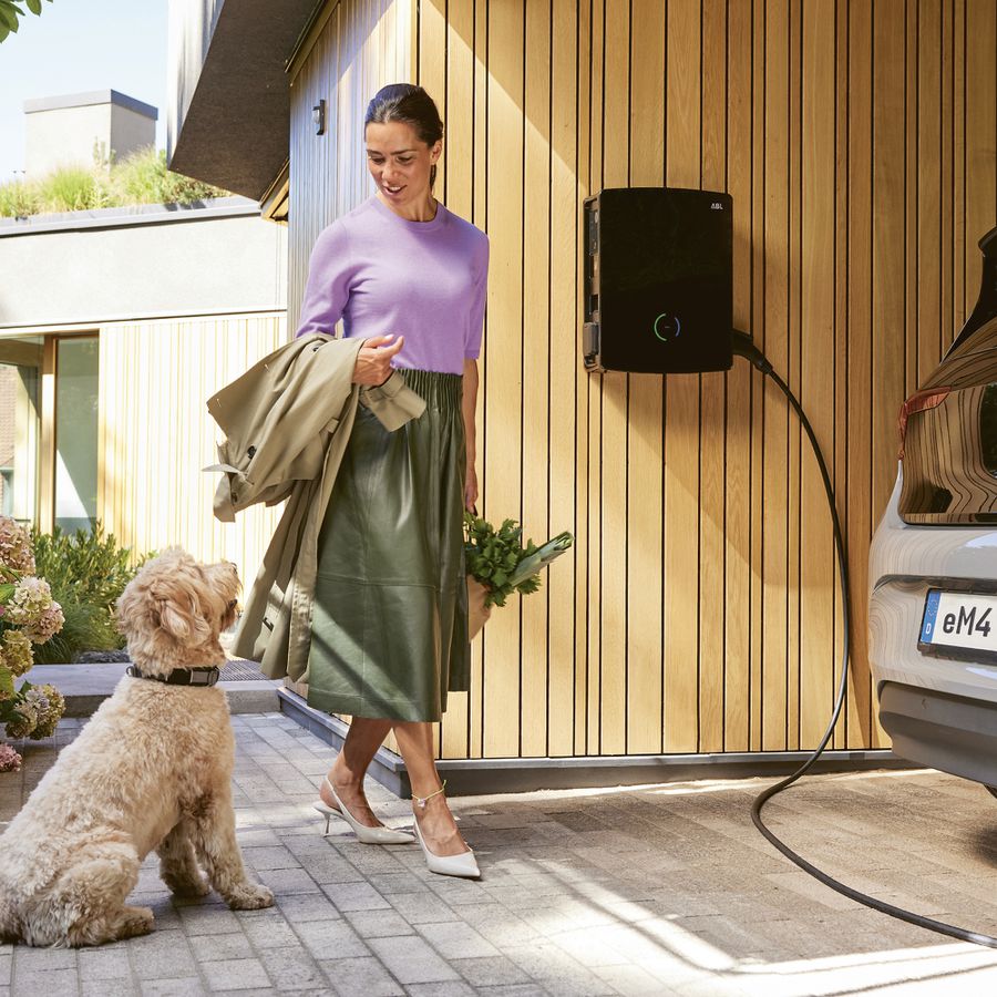 Ladestation ABL Wallbox eM4 Twin Controller 2×T2 32A 22kW reev