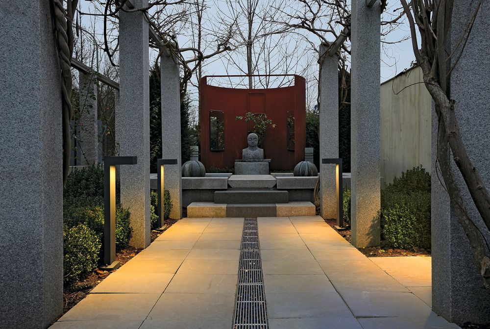 Stehleuchte SLV QUADRASYL, GX53 11W IP44 anthrazit