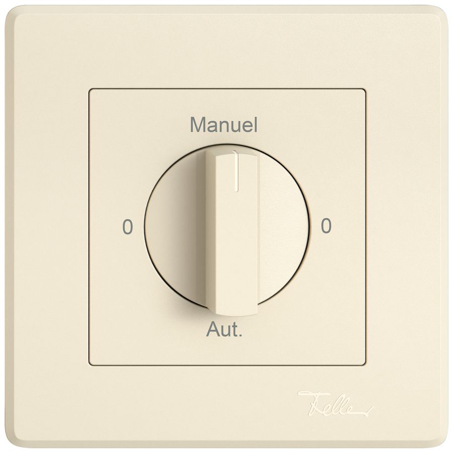 Kit de montage ENC EDIZIO.liv SNAPFIX® p.interr.rot.manet.0-Man-0-Auto (F) cr