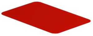 Gerätemarkierer Weidmüller MultiMark SM selbstklebend 18×27mm Polyester rot