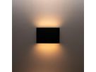 LED-Wandleuchte DOTLUX FLASK 10W 940lm 3000K IP65 schwarz