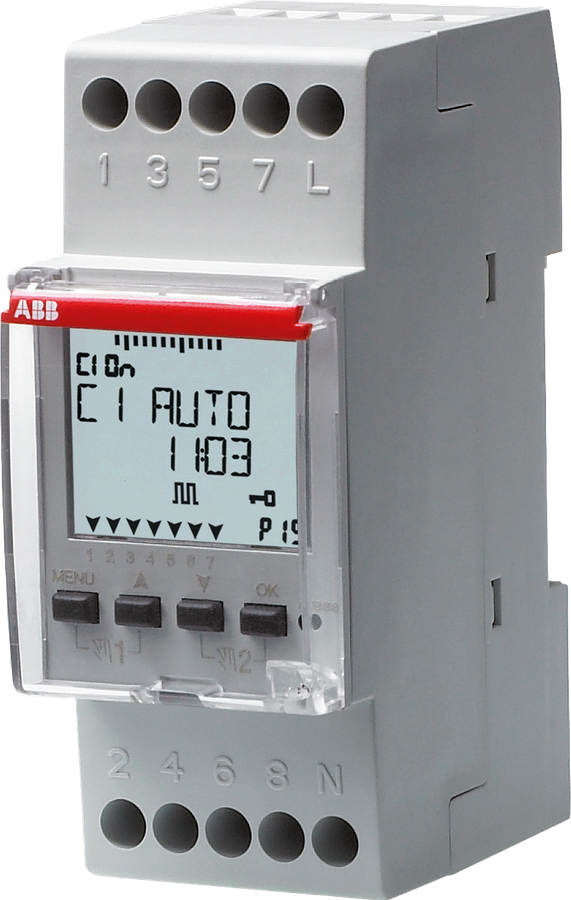 REG-Schaltuhr ABB 1-Kanal digital