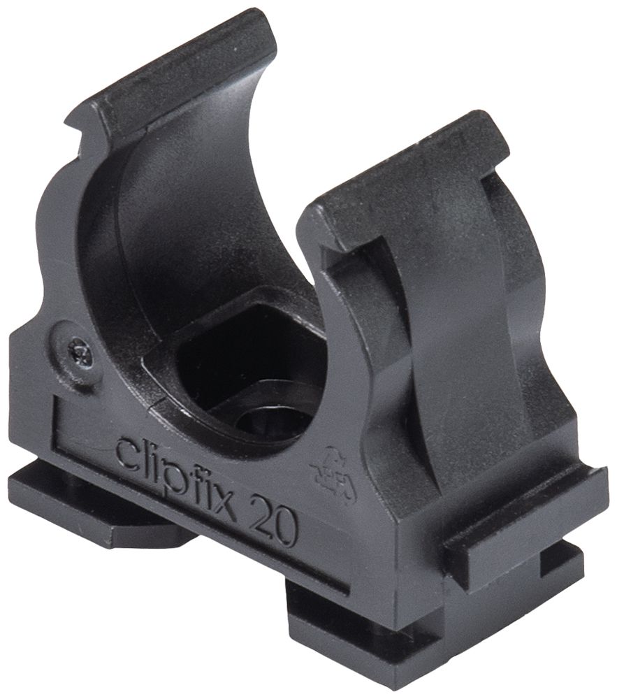 Rohrschelle Wieland podis D20 Ø20mm schwarz