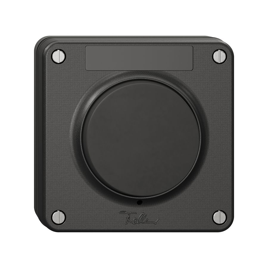 NUP-Sonnerie-Drucktaster NEVO m.Namensschild, 16A, 230 VAC, m.Steckklemmen, sz