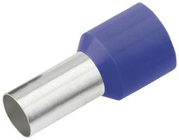 Aderendhülse Cimco 0.75mm² 8×14mm Kupfer PP blau