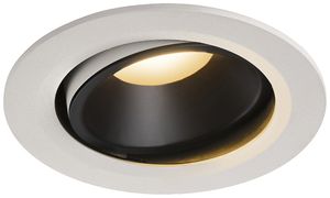 LED-Downlight SLV NUMINOS MOVE L 25.4W 2150lm 2700K 55° DIM Ø160×86mm ws/sz