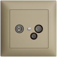 UP-Antennendose TV-R-Daten DD11 5…65MHz EDIZIOdue sand